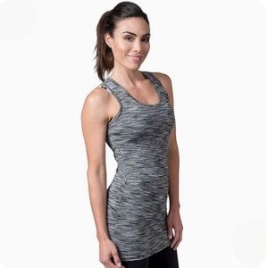 Soybu Arianna Space-Dye Yoga Long Tank Top